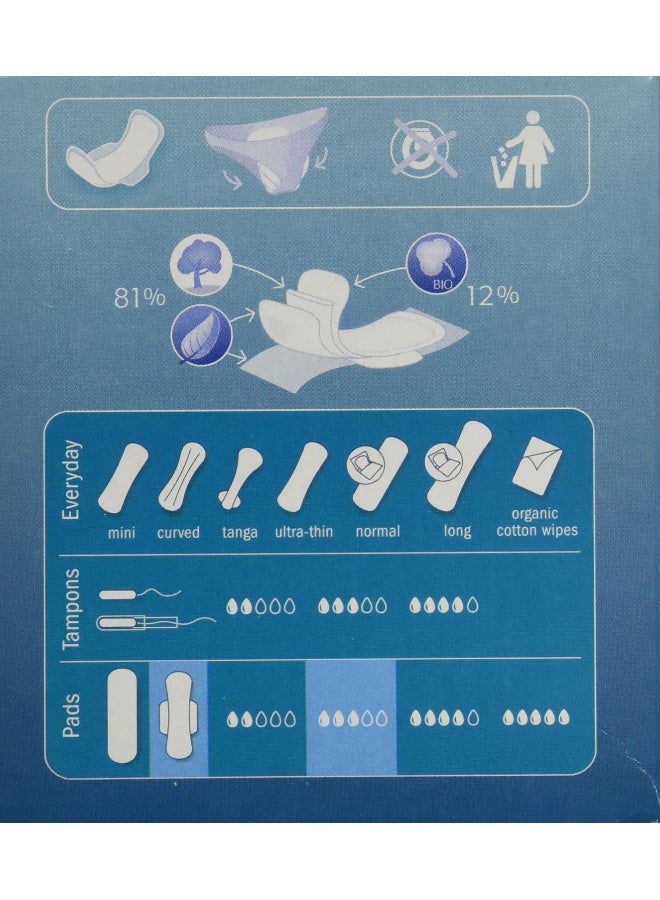 Natracare - Boxes of 12 Napkins With Wings - ULTRA SUPER - Organic Cotton - Image 4